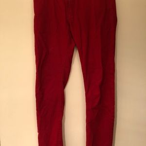 Scotch & Soda Mens Jeans - Red size 30/32